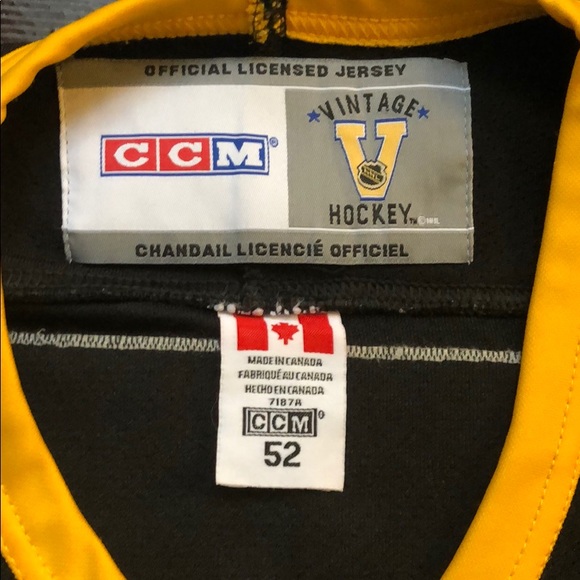 Vintage Hockey Jersey Mario Lemieux (CCM) - Picture 2 of 3